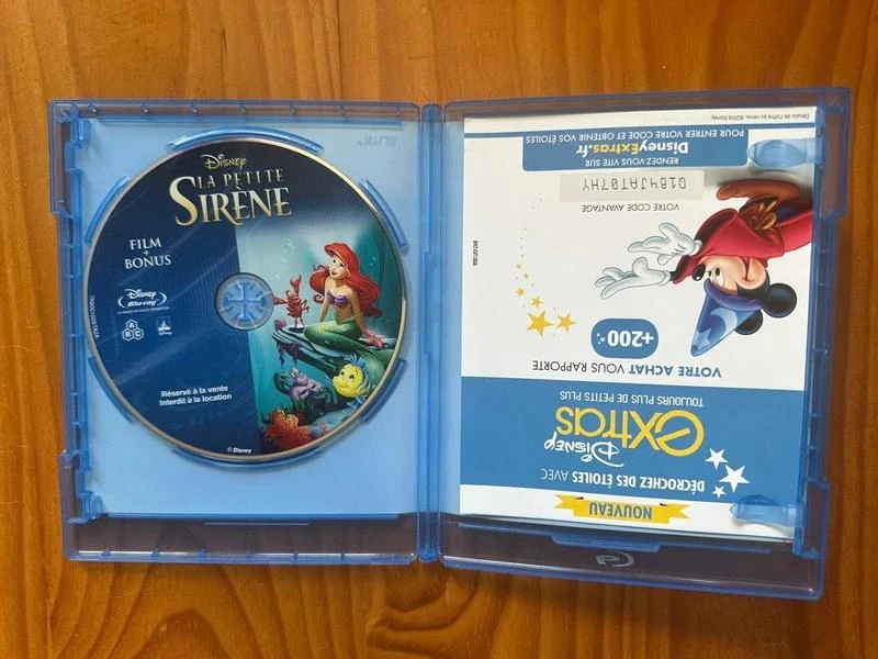 blu-ray de kleine zeemeermin disney – photo 2